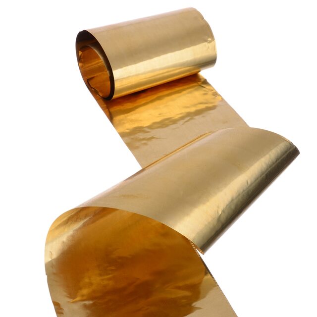 Фольга бронзовая БрАМц9-2 0,0045 мм (4,5 мкм) ГОСТ 1595-90