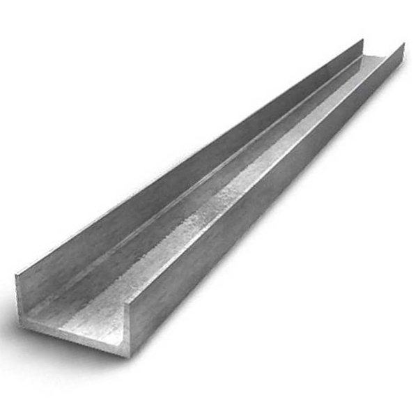 Швеллер алюминиевый прессованный равнополочный Д19 4,5х15х1,2 мм ГОСТ 13623-90