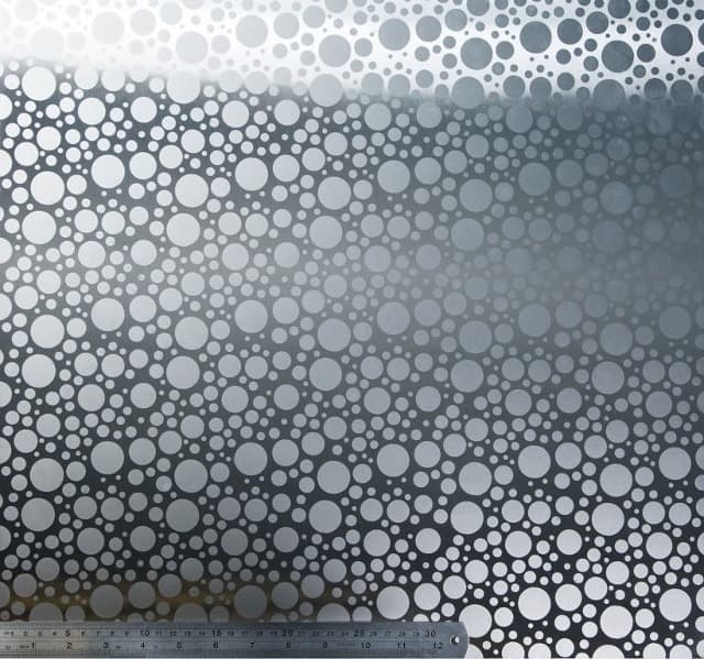 Лист декоративный нержавеющий Пузыри AISI 201 0,4 мм