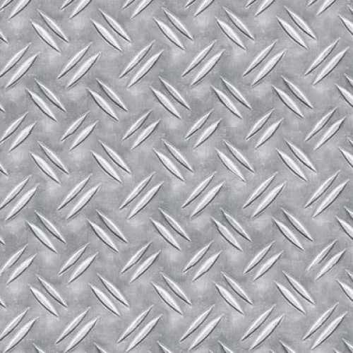 Лист алюминиевый рифленый квинтет В95Т 0,4 мм ГОСТ 21631-2019