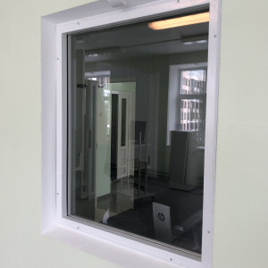 Рентгенозащитное окно в Семее